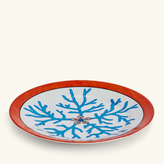 بينتو باريس طبق الحلويات لاجون دائري أزرق 21 سم