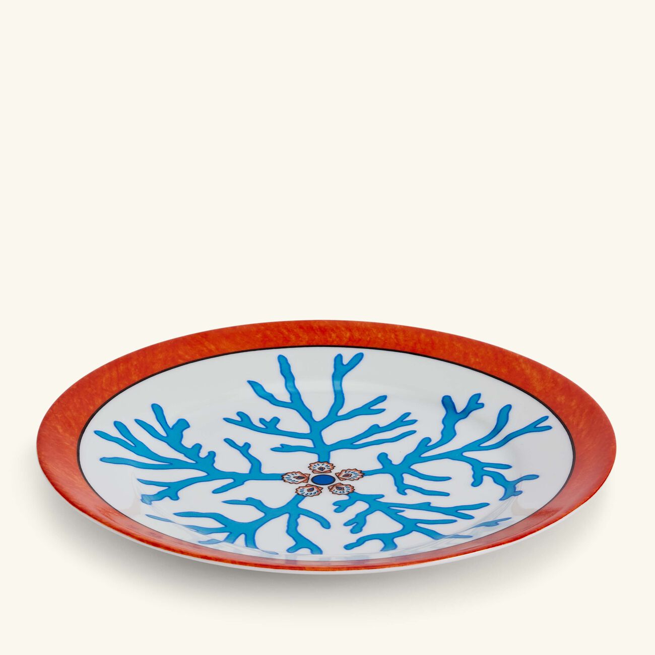Lagon Dessert Plate Round Blue 21cm pinto paris lagon dessert plate round blue 21cm