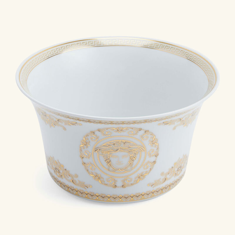 Medusa Gala Salad Bowl White 17cm versace medusa gala salad bowl white 17cm