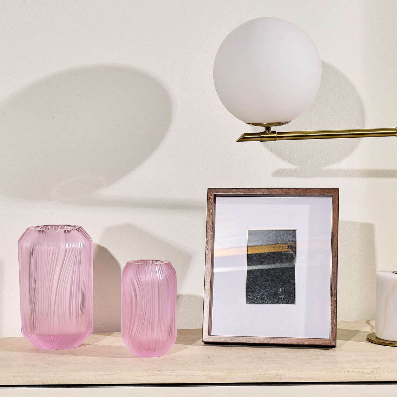 Metropolis Icona Vase Small Pink ruckl metropolis icona vase small pink
