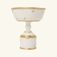 villari butterfly footed fruit bowl white