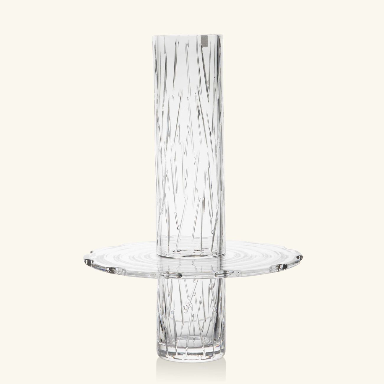 Downtown Vase Large Clear mario cioni c downtown vase large clear