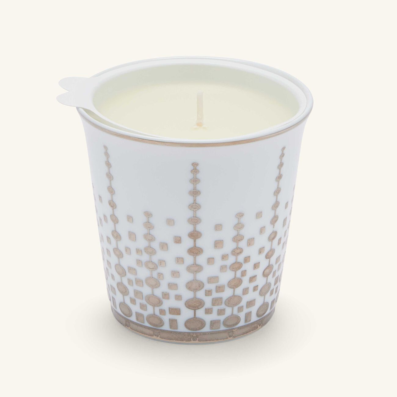 Or Azur Tumbler with Candle bernardaud or azur tumbler with candle