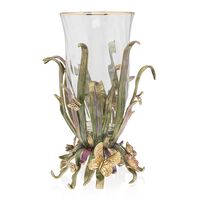 Elva Butterfly and Leaf Vase, small