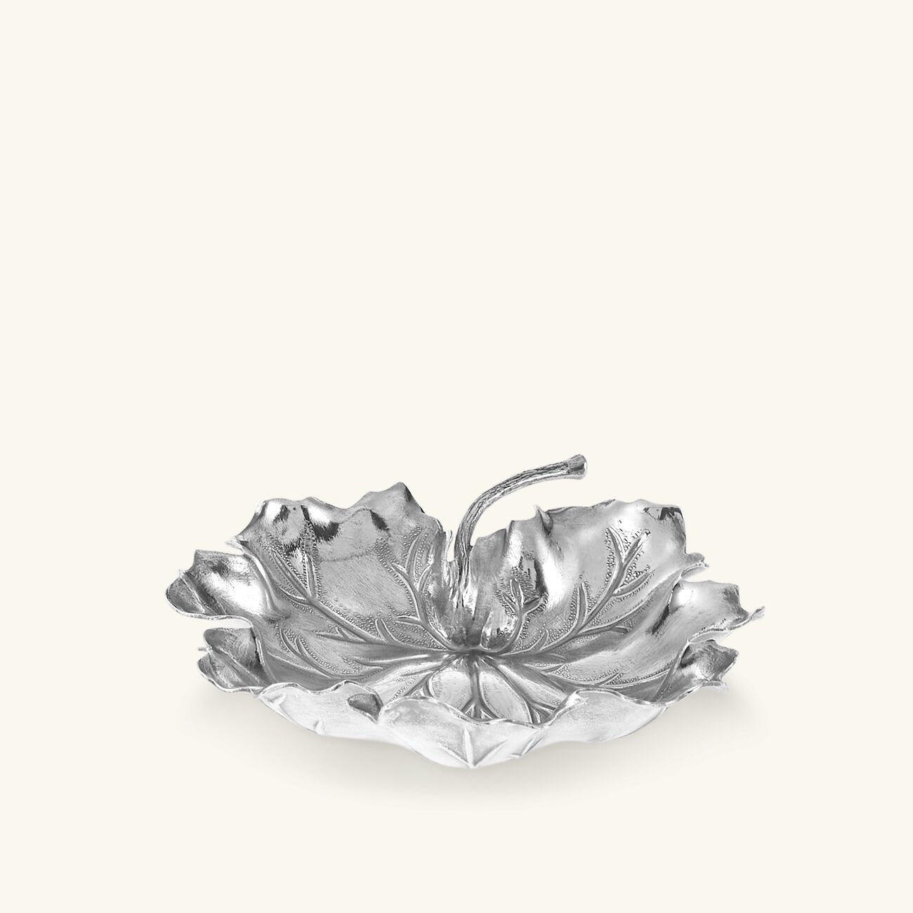 buccellati geranium leaf bowl small silver