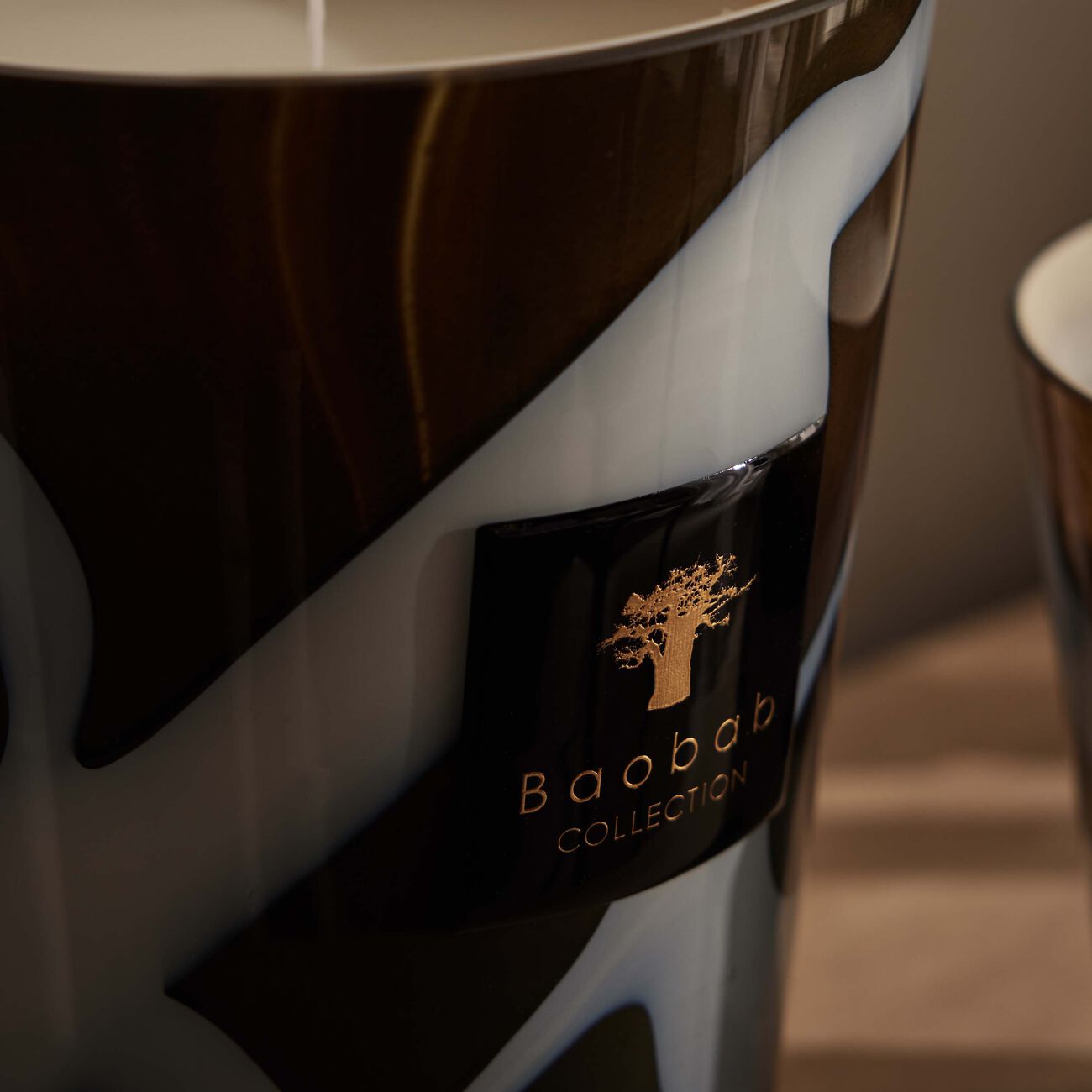 baobab collection stones agate candle max 24