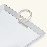 كريستوفل علبة الرسائل فيرتيجو مطلية بالفضة