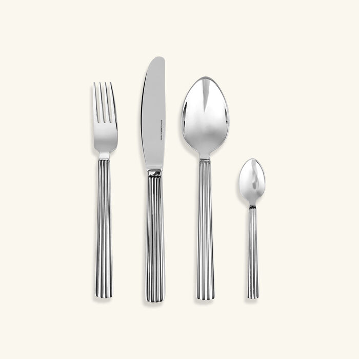 Bernadotte Cutlery Clear Set Of 24 georg jensen bernadotte cutlery clear set of 24