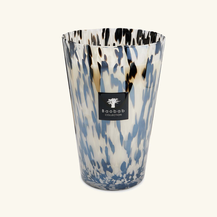 baobab collection pearls black candle maxi max
