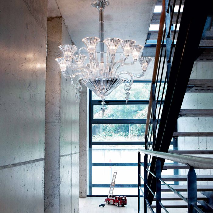 baccarat mille nuits chandelier 12 lights