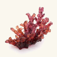 دوم قطعة ديكور مركزية مير دو كوراي برتقالية