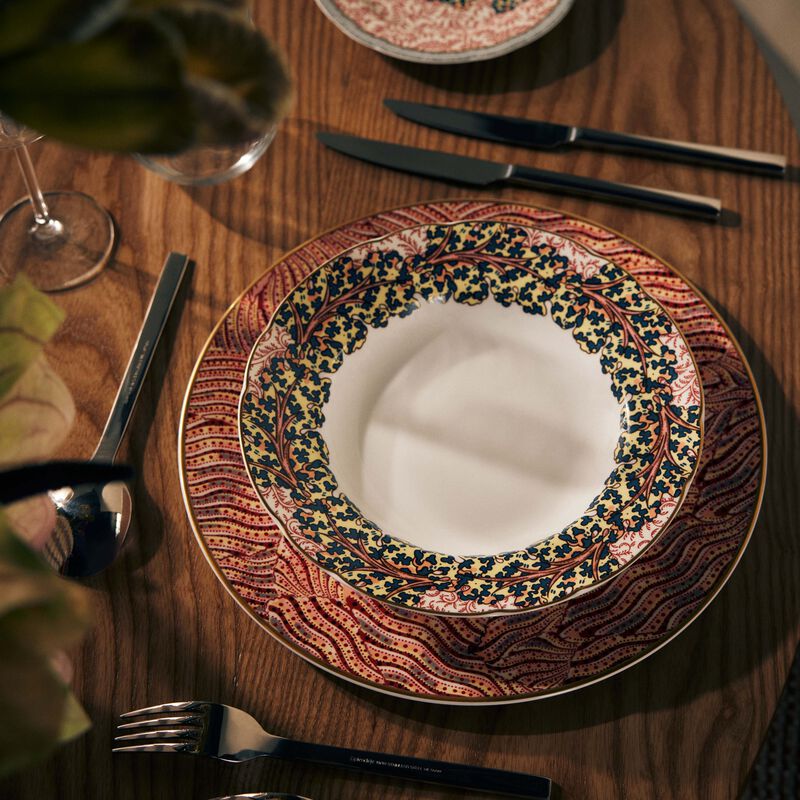 برناردو طبق كبير من مجموعة براكينييه دائري أحمر 20 سم