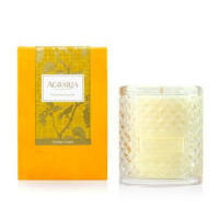 Golden Cassis Woven Crystal Candle, small