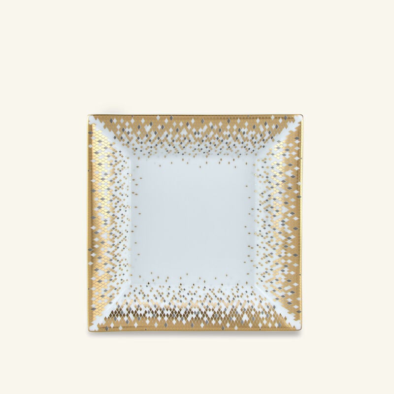 haviland souffle d or serving tray medium gold