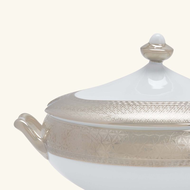Divine Soup Tureen Silver bernardaud divine soup tureen silver