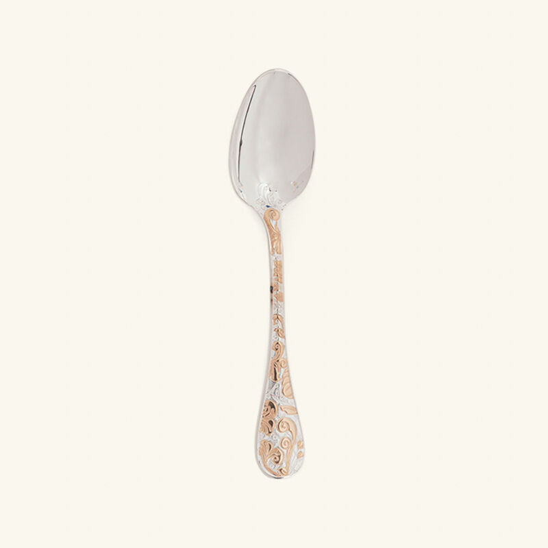 christofle jardin d eden soup spoon pink