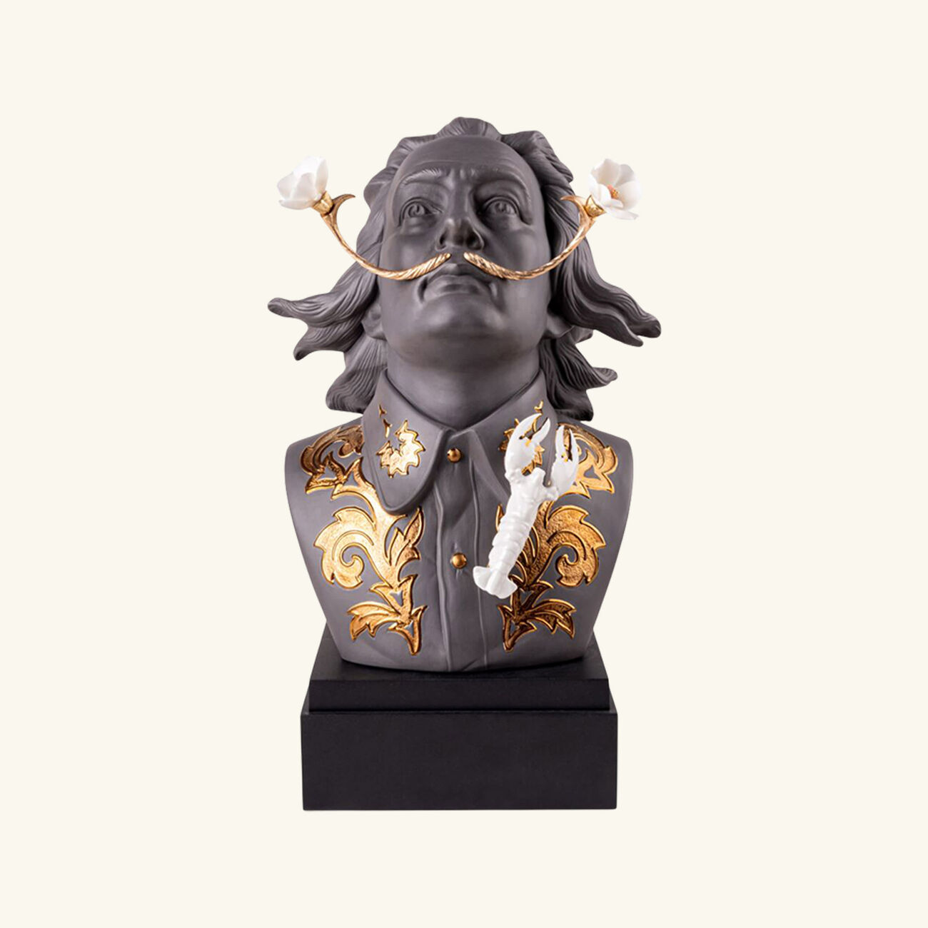Dali And Surrealism Scuplture Large Grey lladro dali and surrealism scuplture large grey