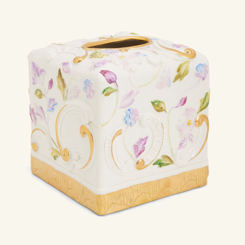 Taormina Tissue Box Gold villari taormina tissue box gold