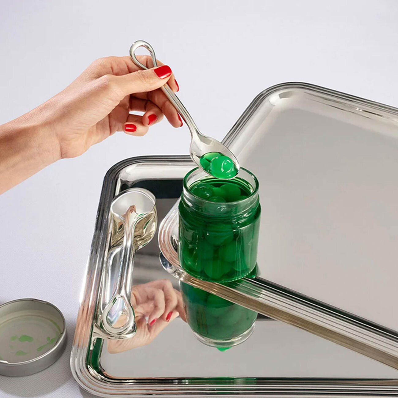 christofle carrousel dessert spoon silver plated