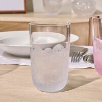 Heroine Roses Tall Drinking Glass Clear ruckl heroine roses tall drinking glass clear