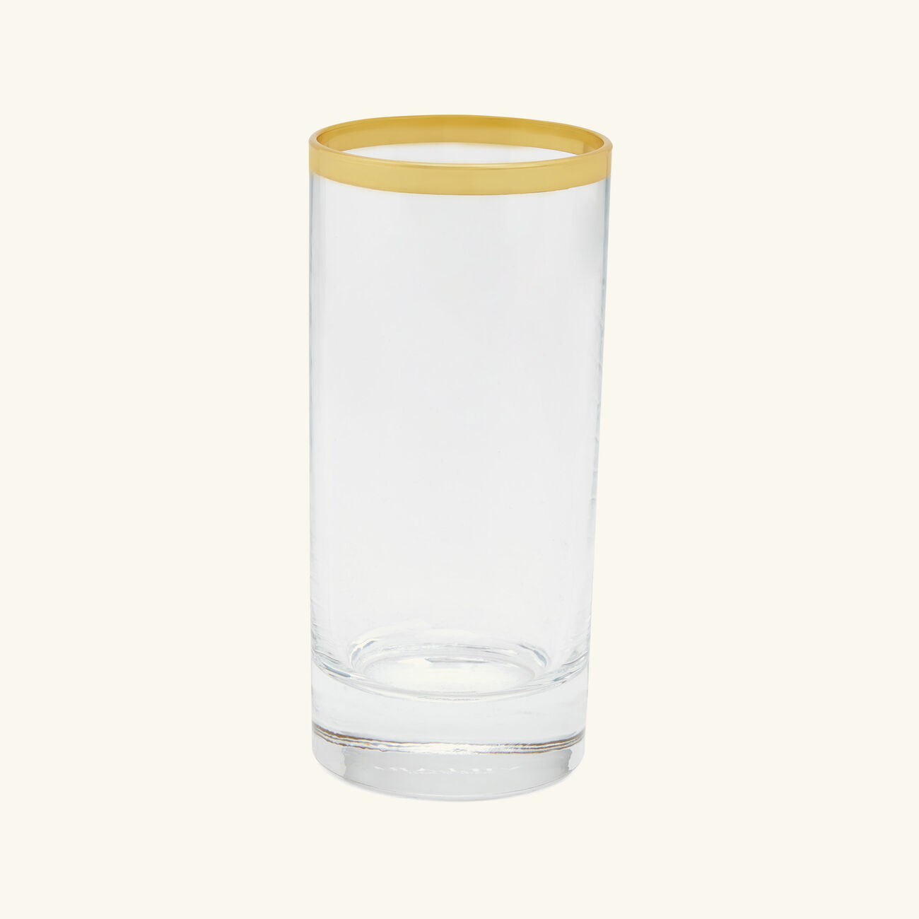 villari highball drinking glass clear