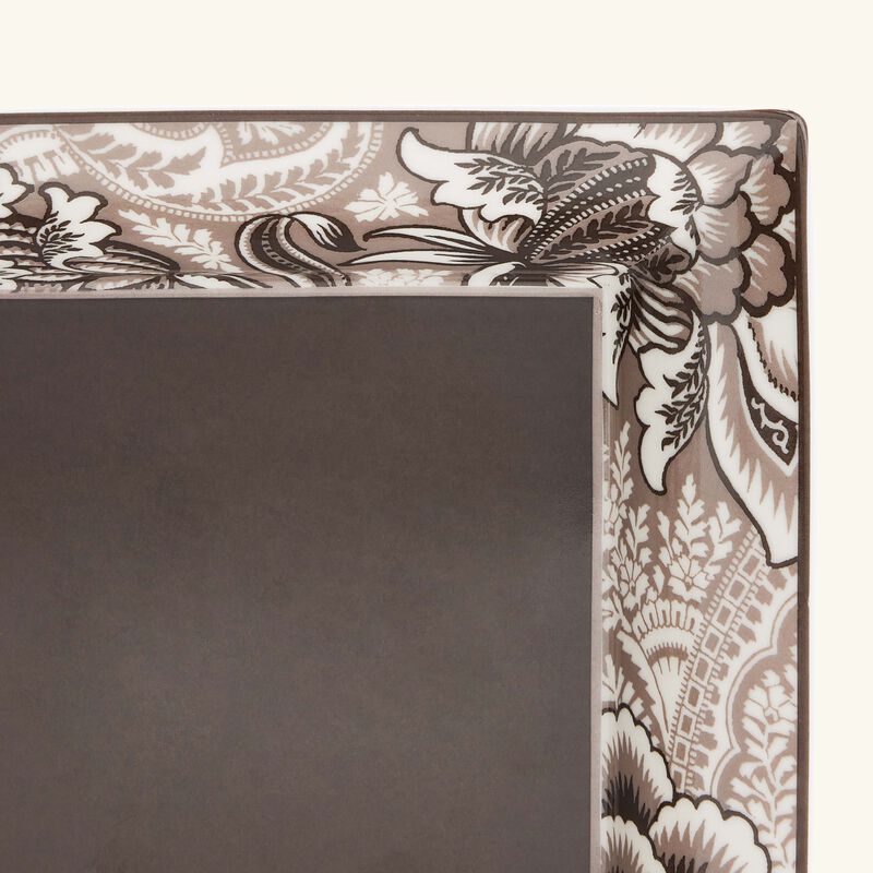 إيترو صينية بلوم مربعة صغيرة باللون الأخضر