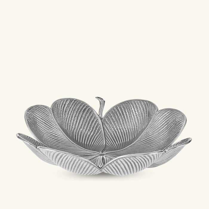 buccellati clover leaf bowl medium silver
