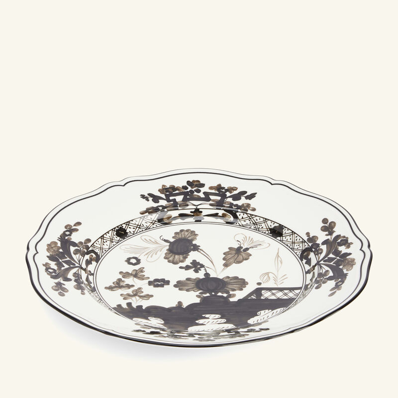 Oriente Italiano Dinner Plate Grey ginori 1735 oriente italiano dinner plate grey
