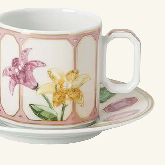 rosenthal idyllia espresso cup   saucer marshmallow