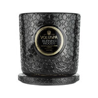 Burning Woods Luxe Candle voluspa burning woods luxe candle