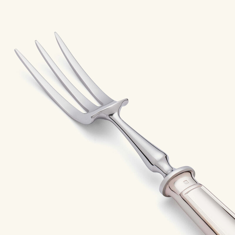 christofle albi carving fork silver plated