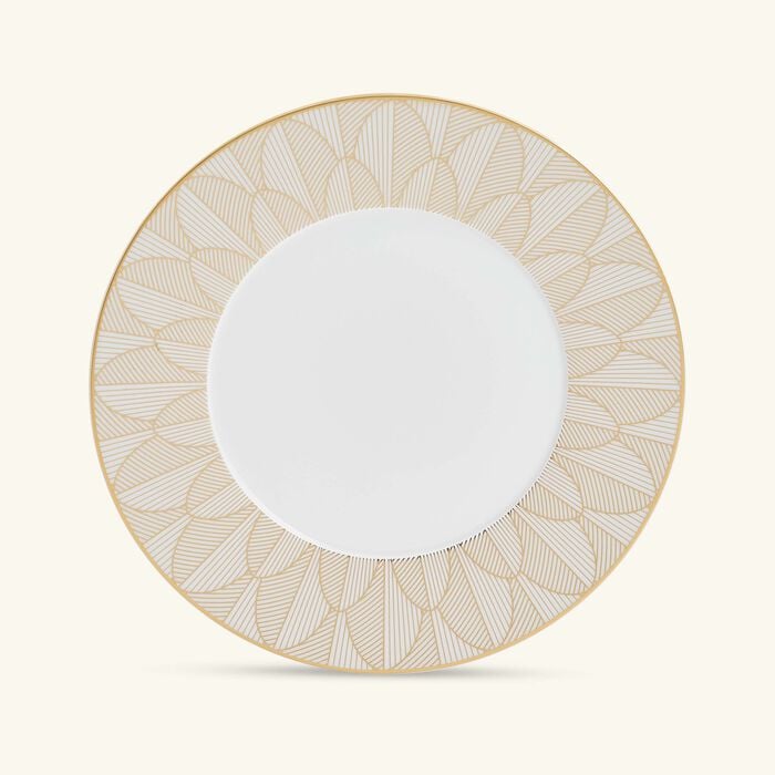 christofle malmaison imp riale soup plate gold 27cm
