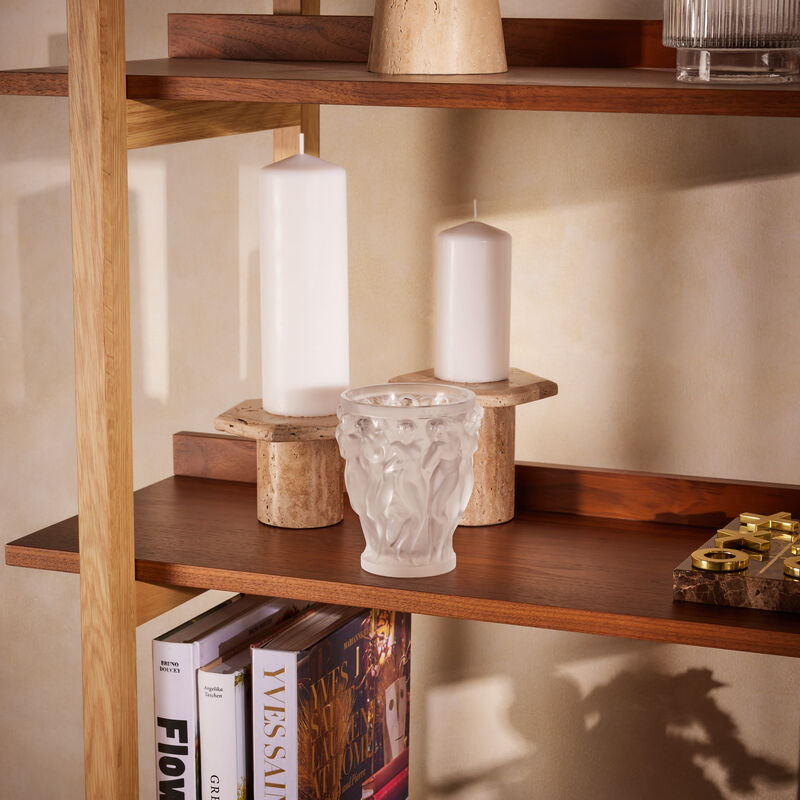 Bacchantes Vase Mini Clear lalique bacchantes vase mini clear