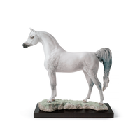 Arabian Pure Breed Horse Sculpture - Limited Edition, small