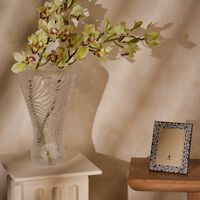 lalique zebre vase large clear