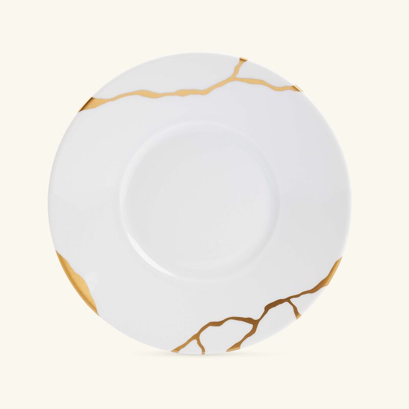 Kintsugi Tea Cup & Saucer Gold bernardaud kintsugi tea cup saucer gold