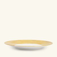 bernardaud ecume salad plate round gold 21 cm