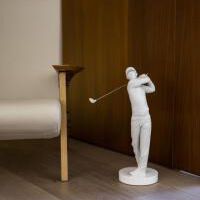 Golf Champion Man Sculpture Large White lladro golf champion man sculpture large white