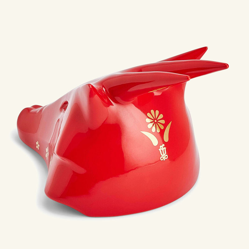 منحوتة التنين صغيرة حمراء لادرو منحوتة التنين صغيرة حمراء