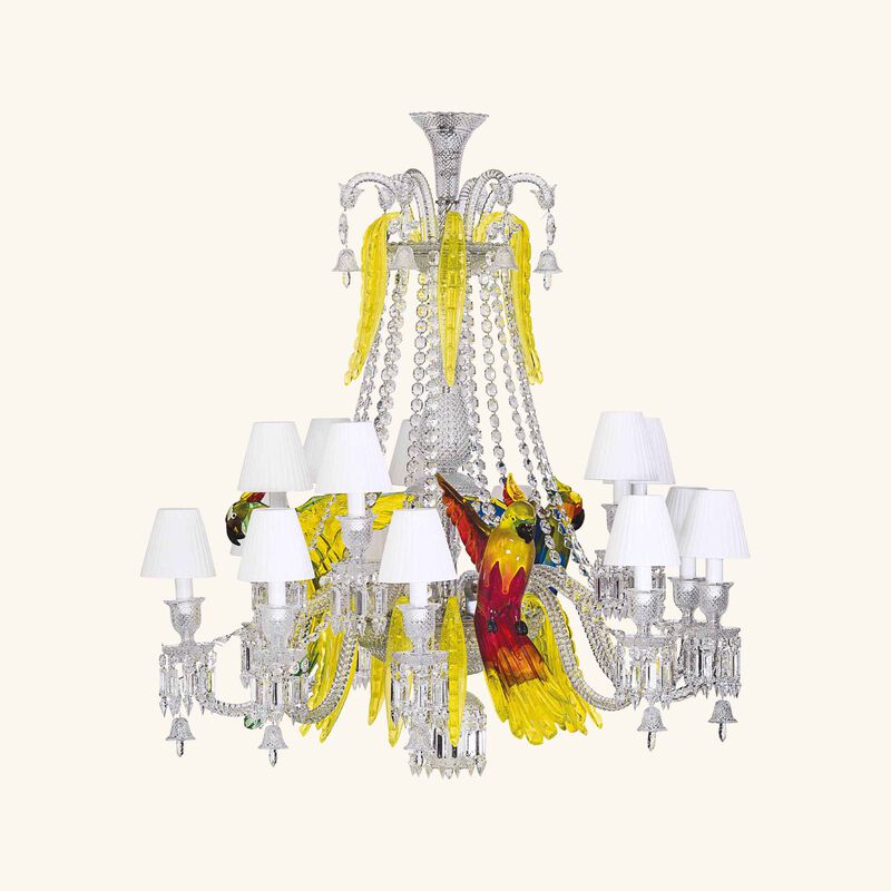 baccarat z nith parrots chandelier 15 lights