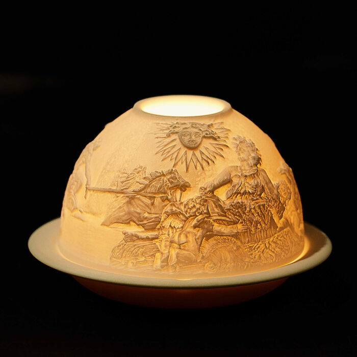 bernardaud les grandes eaux lithophanie