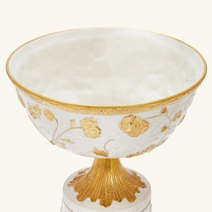 Taormina Footed Fruit Bowl White villari taormina footed fruit bowl white