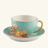 Acapulco Coffee Cup & Saucer Blue villari acapulco coffee cup saucer blue