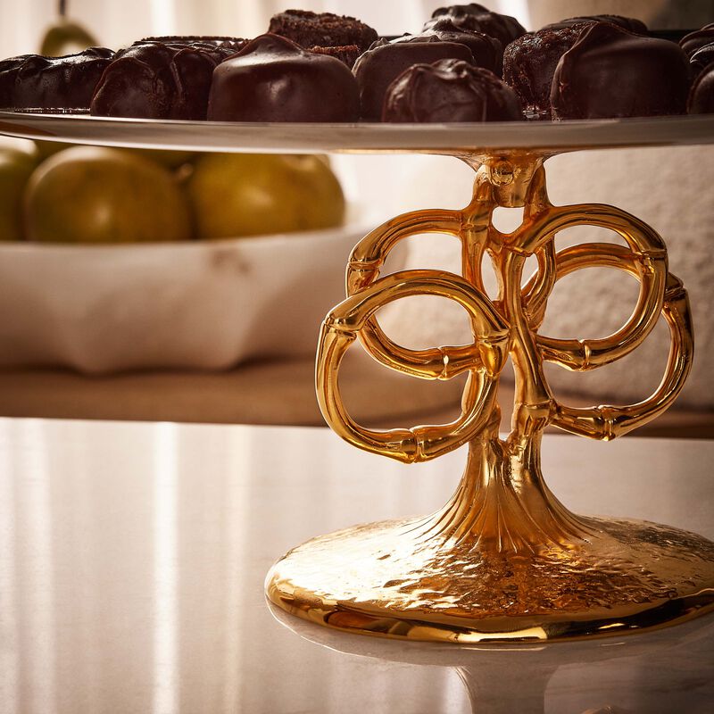 l objet evoca cake stand gold 30cm