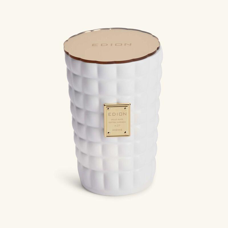 إديون الشمعة العطرية تشيلو سويت نمبر 27 كوتن هارموني بيانكا   500 غ
