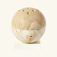 Beige Stone Incense Burner light of sakina beige stone incense burner