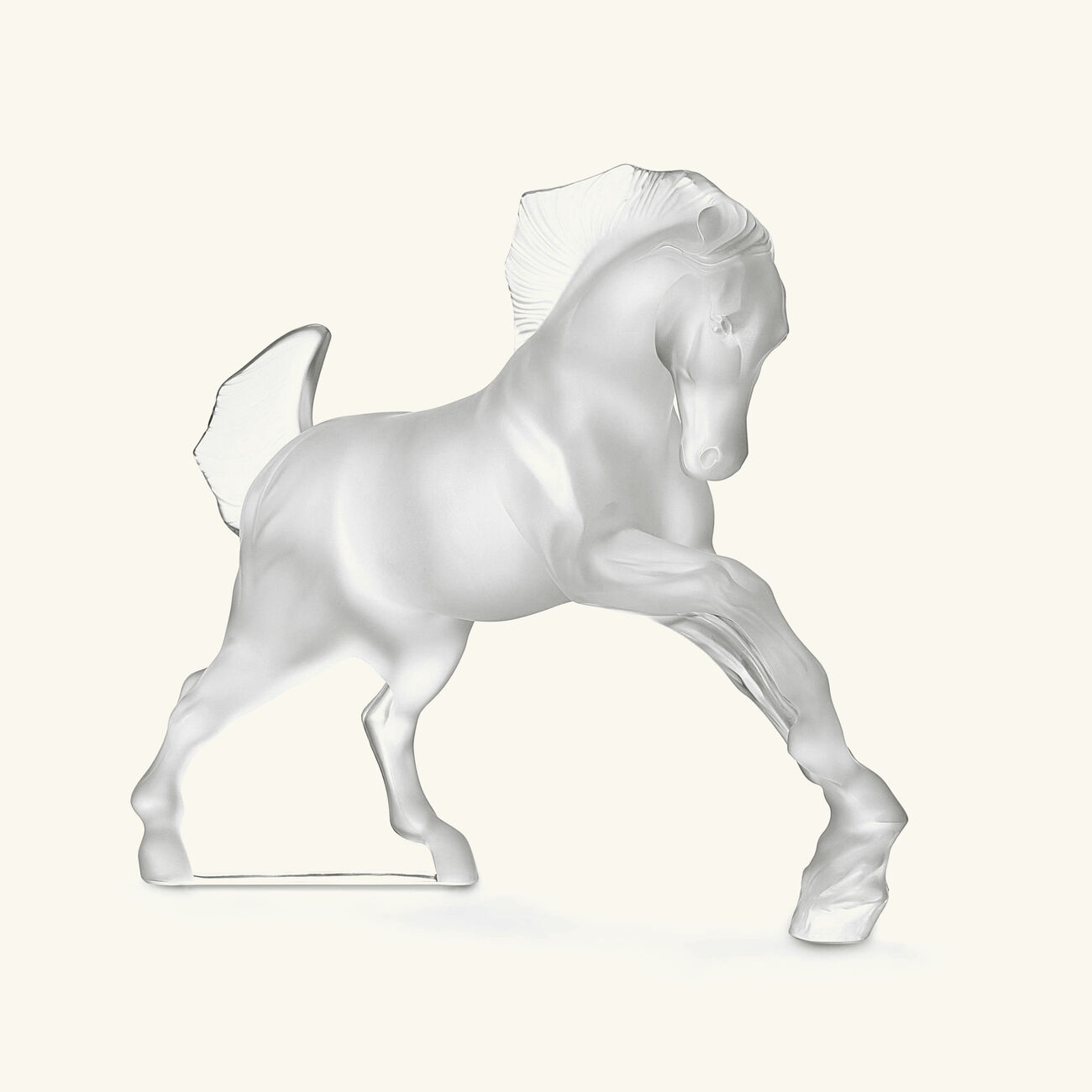 Horse Sculpture Medium Clear lalique horse sculpture medium clear