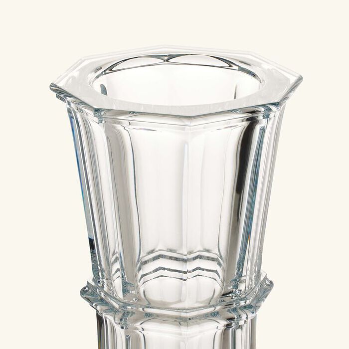 baccarat harcourt 1841 vase medium clear