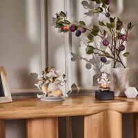 لادرو منحوتة بال غانيشا صغيرة حمراء