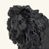 Sand Lion Sculpture Small Black Limited Edition daum sand lion sculpture small black limited edition